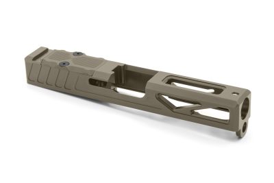NineX19 X1 RMR Cut Slide for Glock 19 Gen 3 - FDE Cerakote