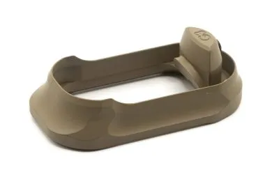 NineX19 Enhanced Magwell for Glock 17/34/45 - FDE
