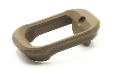 NineX19 Enhanced Magwell for Glock 17/34/45 - FDE Underside