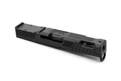 NineX19 Vapor Ported Barrel & Slide Combo for Glock 19 Gen 4/5 Hybrid - Black Barrel - Black Slide