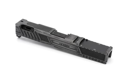 NineX19 Vapor Ported Barrel & Slide Combo for Glock 19 Gen 4/5 Hybrid - Black Barrel - Sig Dark Gray Slide